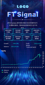 科技区块链H5宣传海报图片