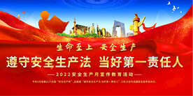 2022年安全月宣传标语