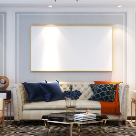 客厅装饰画背景墙效果图样机设计