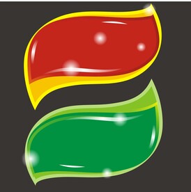 矢量打折促销标签标题文本框