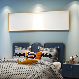 卧室装饰画挂画样机效果图设计