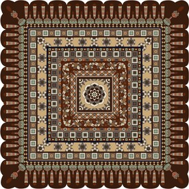 敦煌莫高窟壁画171窟团花藻井