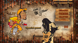 酒吧音乐背景墙