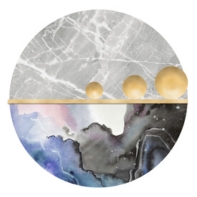 装饰画 抽象画 大理石纹