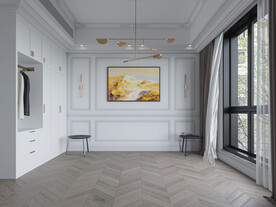 欧式卧室背景墙