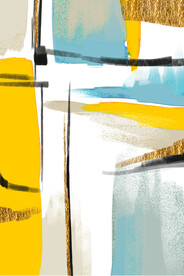 装饰画 抽象水彩画 油画