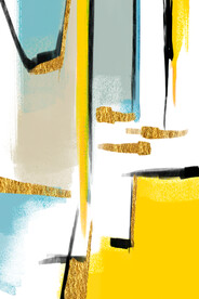 装饰画 抽象水彩画 油画