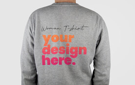 长袖T恤衣服样机