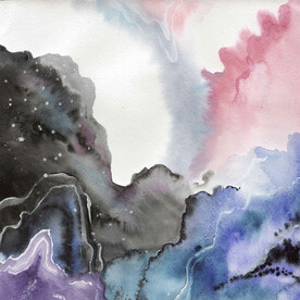 装饰画 水墨抽象画 油画