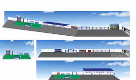 中建3d建模展示区