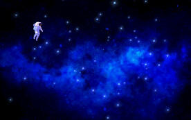 蓝色星空