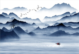 中式山水 