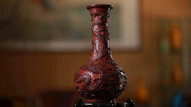 琉璃鸡肝石雕刻