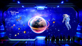 宇宙星球太空舱