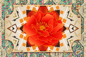 土耳其进口地毯图案设计