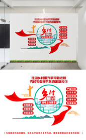 乡村振兴文化墙设计