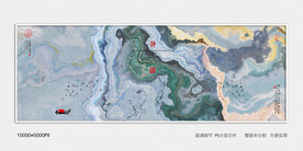 水墨画软膜天花