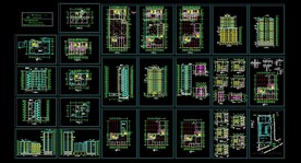 宾馆全套施工图