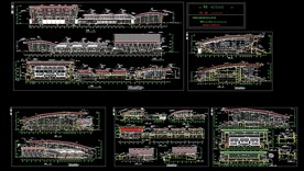 体育活动中心立面设计