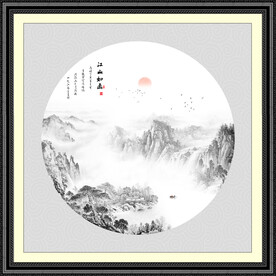 意境山水画