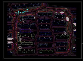 某居住小区规划图