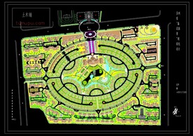 苏州佳盛花园景观绿化设计总平面