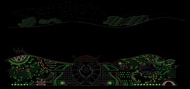 滨水广场平面图