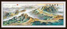 长城装饰画
