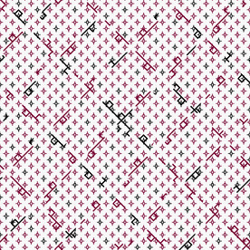 创意小几何底无缝印花设计图案