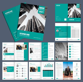 商务公司招商宣传画册