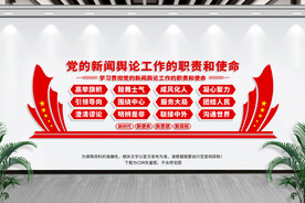 新闻舆论文化墙