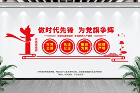 创建先进党组织文化墙