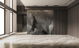 现代极简 轻奢客厅 空场景