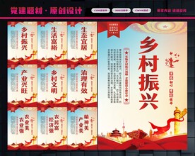乡村振兴展板