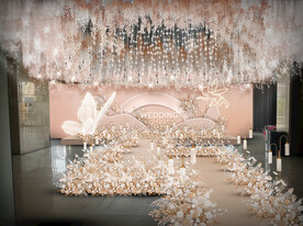 香槟色婚礼仪式区