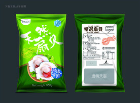 虾夷扇贝包装 