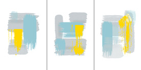 装饰画 抽象画 彩绘