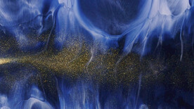 流体彩墨色彩艺术 