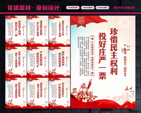选举展板