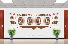 望闻问切中医文化墙