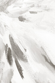 轻奢装饰画 灰白抽象画