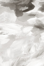 轻奢装饰画 灰白抽象画