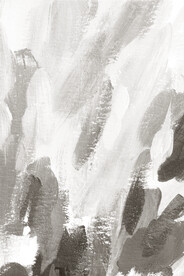 轻奢装饰画 灰白抽象画