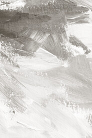 轻奢装饰画 灰白抽象画