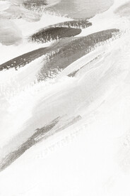 轻奢装饰画 灰白抽象画