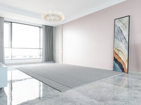 现代极简 轻奢客厅 空场景