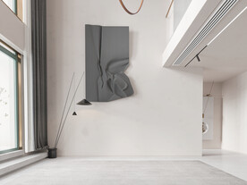 现代极简 轻奢客厅 空场景