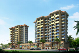 住宅小区沿街商业效果图