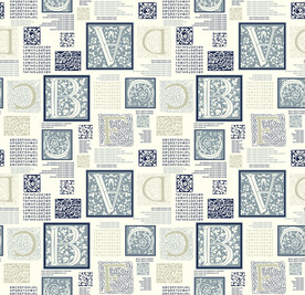 数码几何图字母