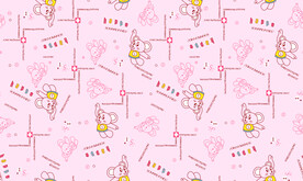 数码印花小老鼠